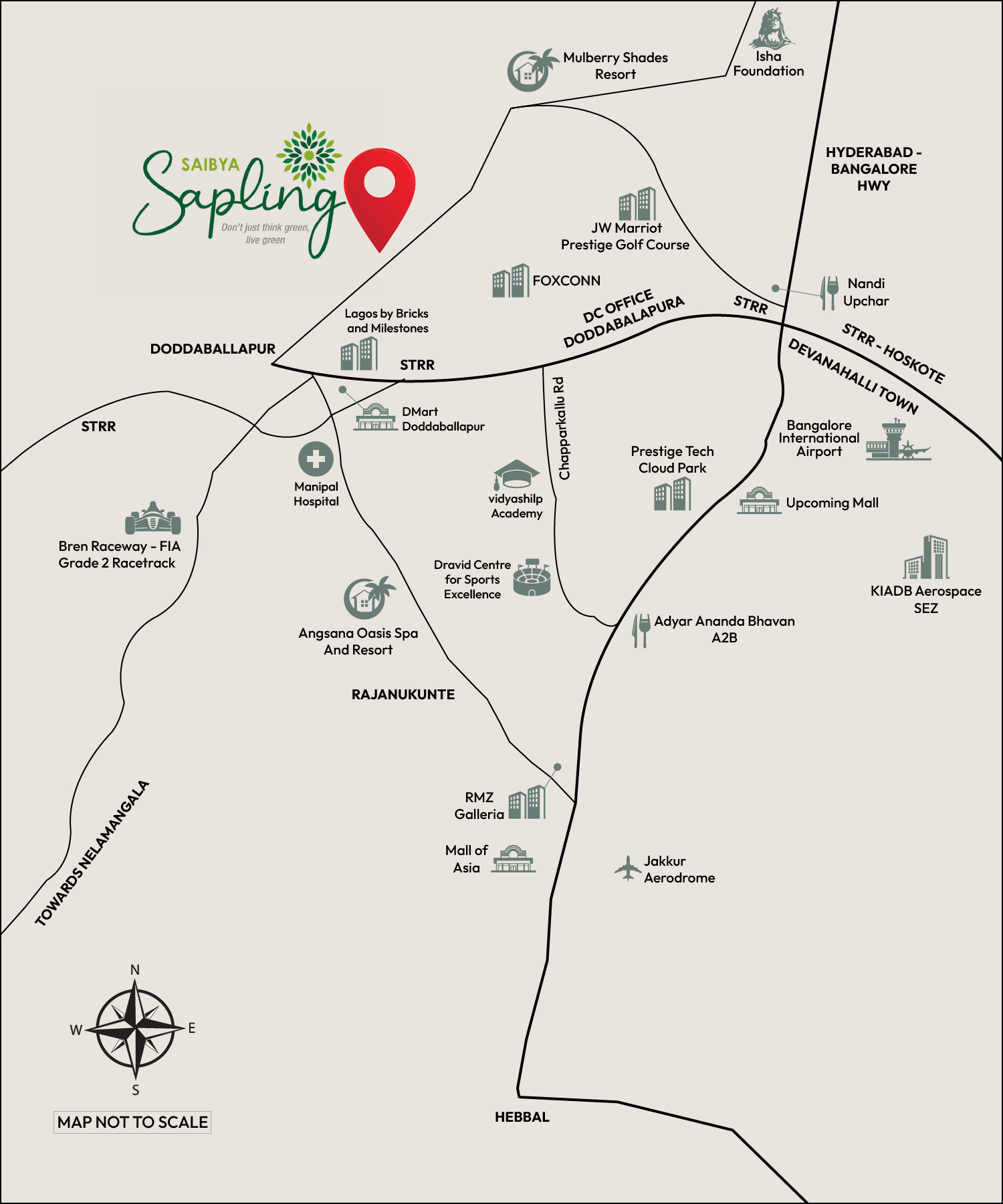 saibya location map